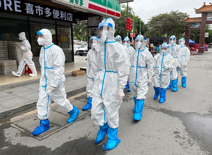 集团党员助力广州疫情封控区，筑牢抗疫“长城”